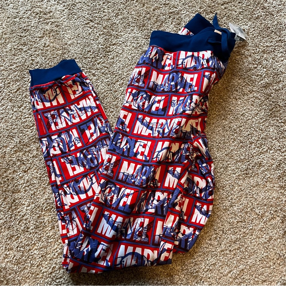 Disney parks, marvel all over print joggers